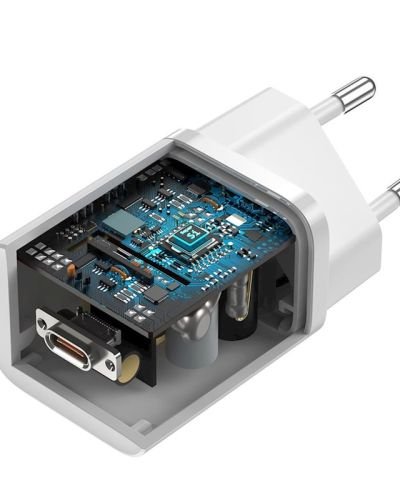 Baseus сетевое зарядное устройство Super Si PD 25 Вт, 1× USB-C