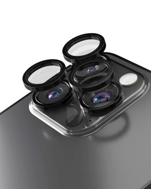 Защита объективов камер для iPhone 15 Pro / iPhone 15 Pro Max