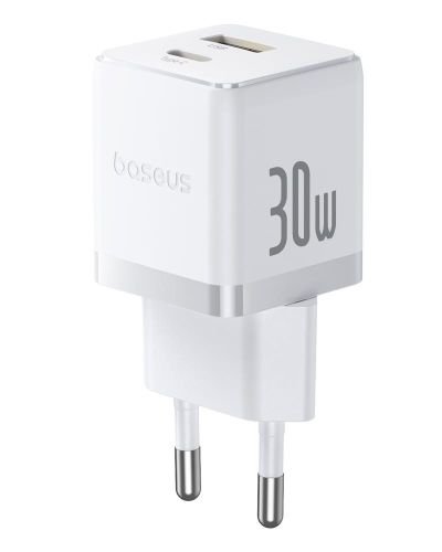 Baseus Palm Быстрое сетевое зарядное устройство 30W USB-C + USB-A