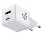 Baseus Palm Быстрое сетевое зарядное устройство 30W USB-C + USB-A
